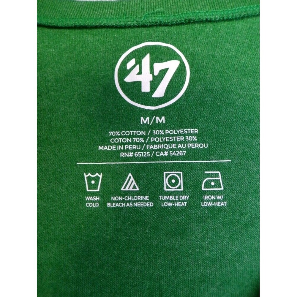 47 Brand Dallas Stars Women's M Kelly Green T Shirt Scoop Neck Tee - Picture 3 of 4